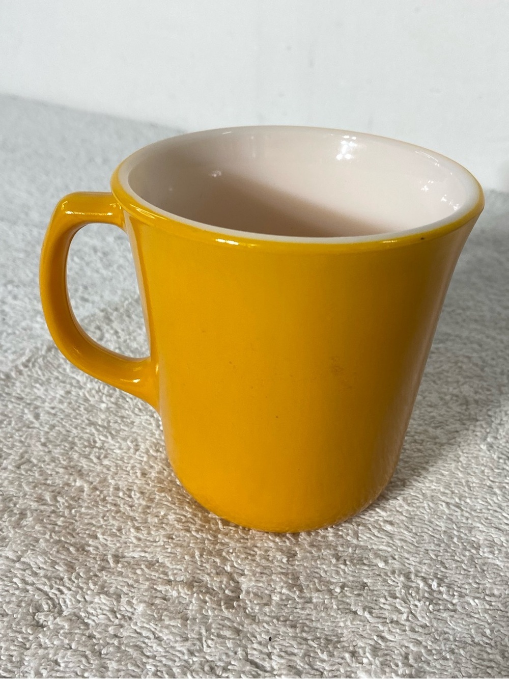 Vintage Corning Orange Mug Nostalgia Grannycore